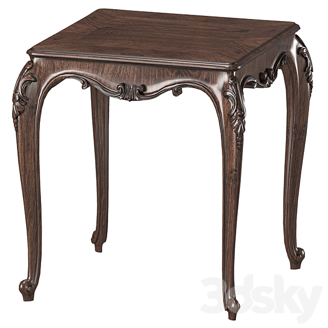 BÀN TRÀ GÓC CỔ ĐIỂN LOUIS 15 ( Side table Louis 15)